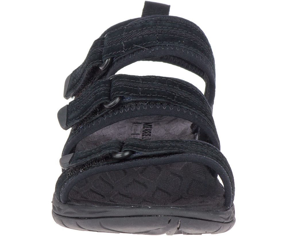 Merrell Sandals Black - Siren 2 Strap - Womens 42QVNLKIE